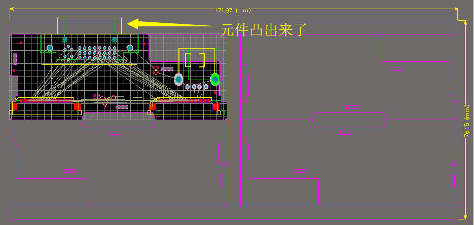 PCB拼板图